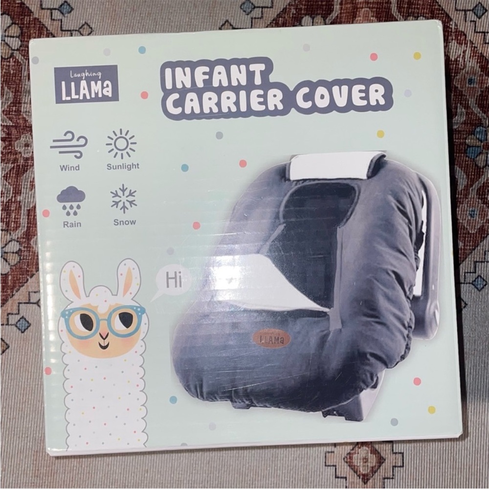 NWT infant llama carrier cover